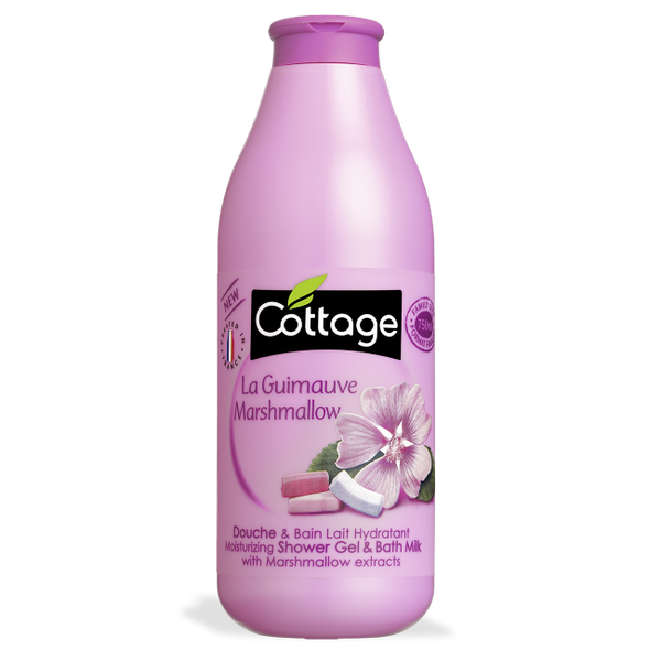 Sữa tắm Cottage Moisturizing Shower Gel And Bath Milk 750ml MarshMallow