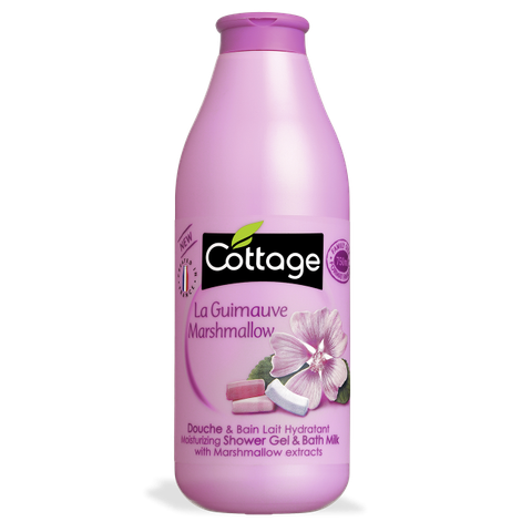 Sữa tắm Cottage Moisturizing Shower Gel And Bath Milk 750ml MarshMallow