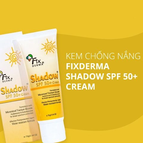 Kem Chống Nắng Fixderma 75g Shadow Spf50 Toàn Thân