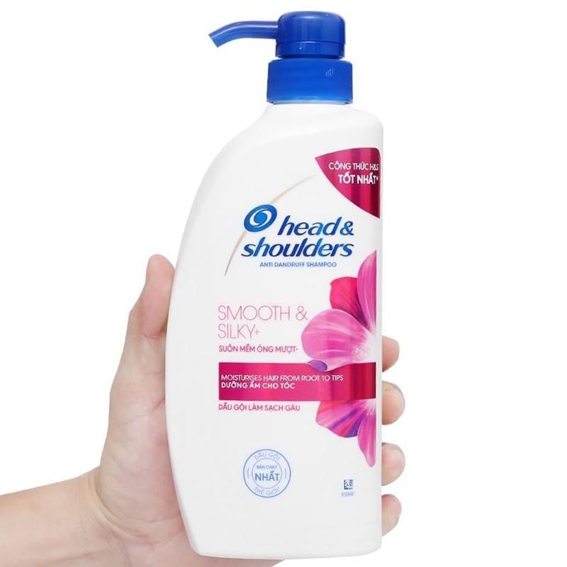 Dầu Gội Head & Shoulders 625ml Hồng Suôn Mềm óng Muợt (Cty)