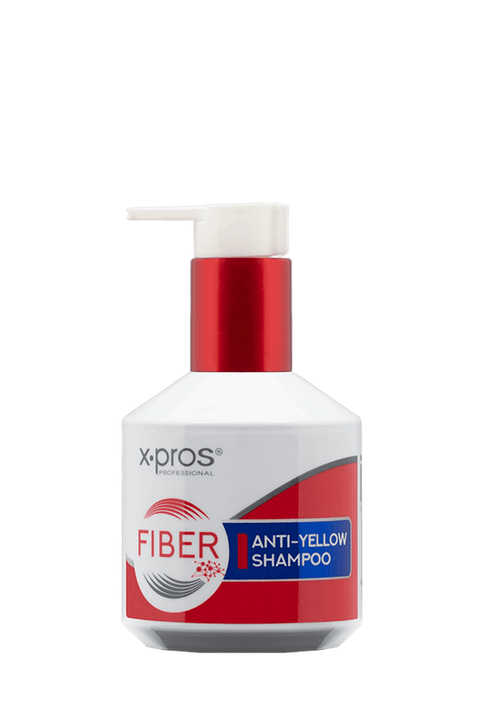 Gội Khử Màu Vàng X.pros Fiber 200ml, Hỗ trợ loại bỏ nhanh chóng ánh sắc vàng trên tóc, tăng cường sắc tố màu nhuộm