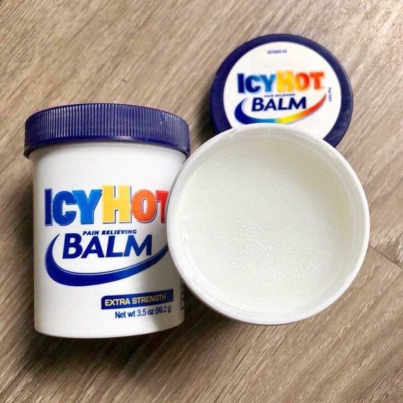 Dầu Cù Là Icy Hot Balm Extra Strength 99g, Giúp giảm đau lưng, nhức mỏi, viêm khớp viêm gân