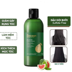 Dầu Gội - Dầu Xả Bưởi Cocoon 500ml Giảm Rụng & Kích Thích Mọc Tóc