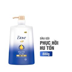 Dầu Gội Dove 640g Phục Hồi Hư Tổn Xanh, Giúp Phục hồi cho mái tóc hư tổn nặng, chẻ ngọn, yếu, dễ gãy rụng, xơ rối