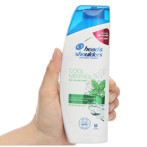 Dầu Gội Head & Shoulders 170ml Bạc Hà Mát Lạnh