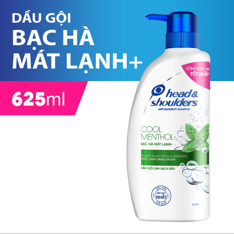 Dầu Gội Head & Shoulders 170ml Bạc Hà Mát Lạnh