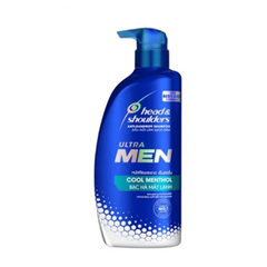 Dầu Gội Head & Shoulders 650ml Men Bạc Hà Mát Lạnh, Sạch gàu, dưỡng ẩm và trị dứt điểm ngứa da đầu