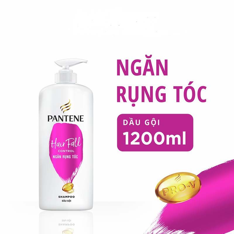 Dầu Gội Pantene Ngăn Rụng Tóc Hồng