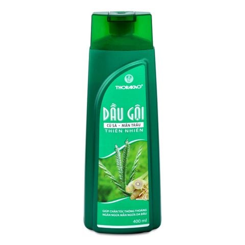 Dầu gội Thorakao Củ sả Mần trầu 400ml