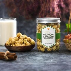 Đậu Phộng Sấy Rau Củ, 135g, Hũ, Mẫu Nắp Nhôm, L'angfarm