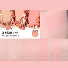 Phấn Má Hồng Toocool For School Art Class By Rodin Blusher 3 màu 9.5g