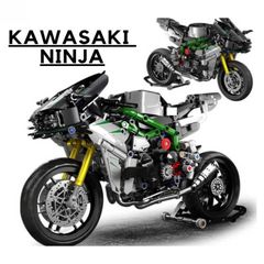 Đồ chơi Lắp ráp Lego mô hình Xe Máy Phân Khối Lớn Motorbike Kawasaki Ninja 672003