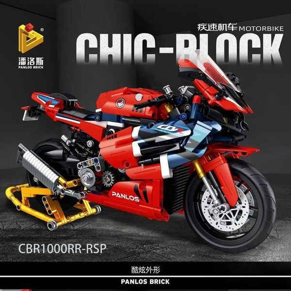 Đồ chơi Lắp ráp Lego mô hình Technic XE MOTO HONDA CBR1000RR-RSP 672008