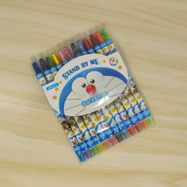 Bút sáp tô màu Doraemon 1012 L 12 màu