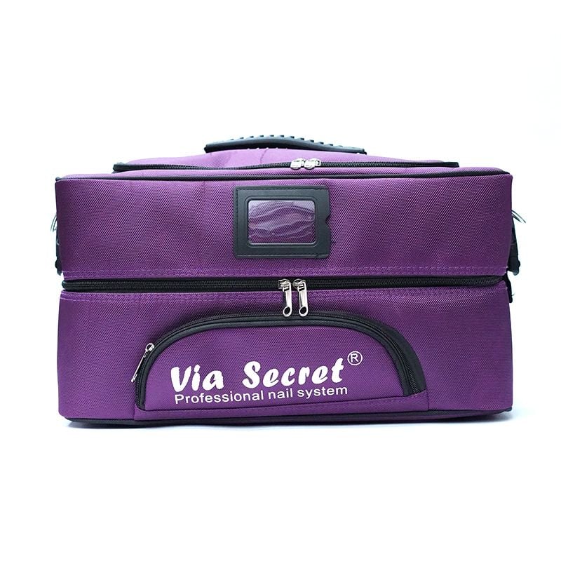[Chính Hãng] Cốp Đựng Mỹ Phẩm Vải Via Secret, Dùng đựng mỹ phẩm, nail