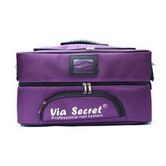 [Chính Hãng] Cốp Đựng Mỹ Phẩm Vải Via Secret, Dùng đựng mỹ phẩm, nail