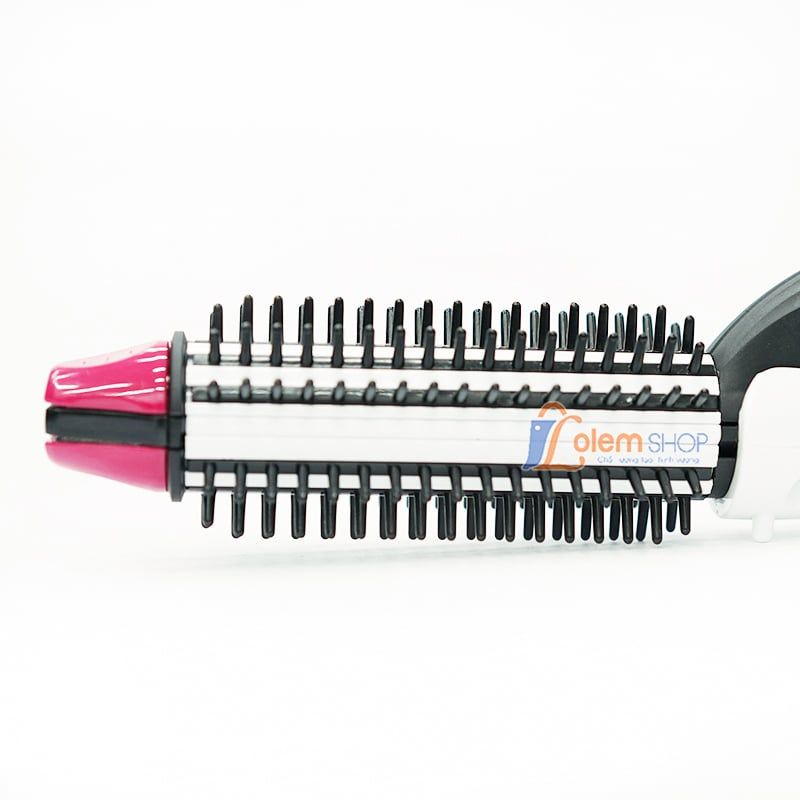 Máy 3 In 1 Nova NHC-2088T, vừa làm xoăn, vừa duỗi tóc, vừa dập xù tiện lợi