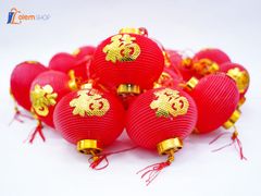 Dây đèn lồng trang trí loại tròn