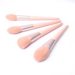 Bộ Cọ Make Up Professional Hồng 11 Cây Có Bóp