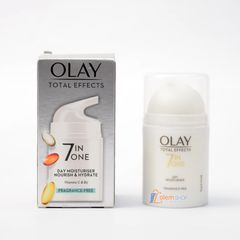 Kem Dưỡng Ban Ngày Olay Total So Effects 7 In One 50ml (không mùi) , xóa mờ nếp nhăn, làm sáng da