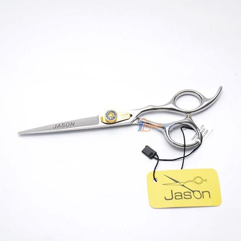 Kéo Cắt Tóc Jason Js-6.0 Nút Kim Cương