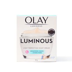 Kem Dưỡng Ban Đêm Olay 50g Luminous, Làm sáng và đều màu da