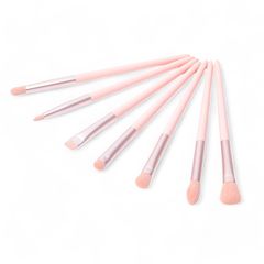 Bộ Cọ Make Up Professional Hồng 11 Cây Có Bóp