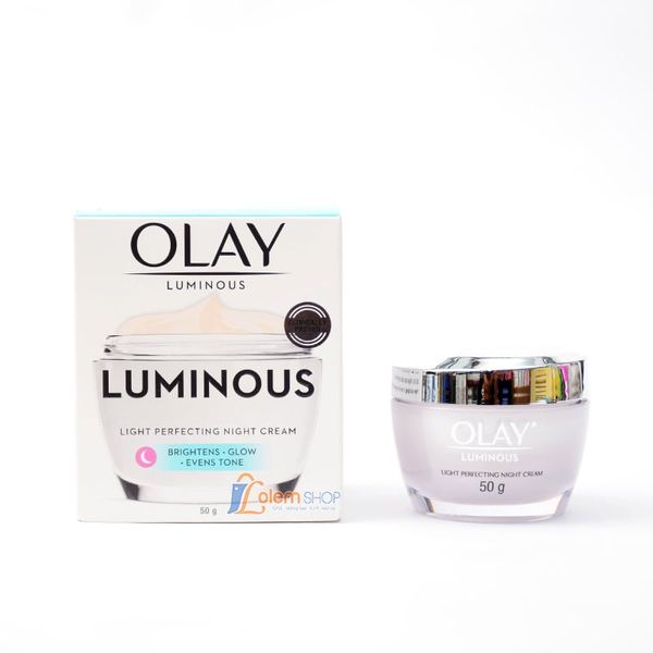 Kem Dưỡng Ban Đêm Olay 50g Luminous, Làm sáng và đều màu da