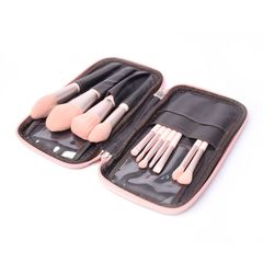 Bộ Cọ Make Up Professional Hồng 11 Cây Có Bóp