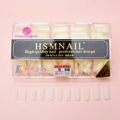 Móng up HSM, Hộp 500 móng ốp đủ size, đủ phom thang, vuông, nhọn, tròn nhọn