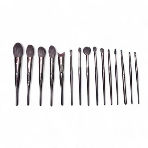 Bộ Cọ Trang Điểm 15 Cây Kèm Bóp Vải Dù