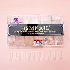 Móng up HSM, Hộp 500 móng ốp đủ size, đủ phom thang, vuông, nhọn, tròn nhọn