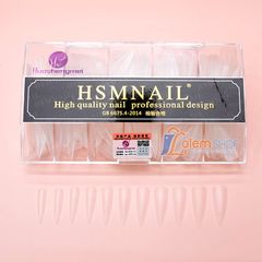 Móng up HSM, Hộp 500 móng ốp đủ size, đủ phom thang, vuông, nhọn, tròn nhọn