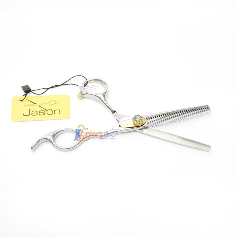 Kéo Tỉa Tóc Thưa 1r Jason Js-6.0 Nút Kim Cương