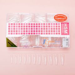 Móng up HSM, Hộp 500 móng ốp đủ size, đủ phom thang, vuông, nhọn, tròn nhọn