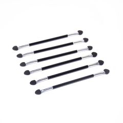 Cọ Mút Tán Phấn Mắt 2 Đầu Mira Aroma, Bịch 6 Cây