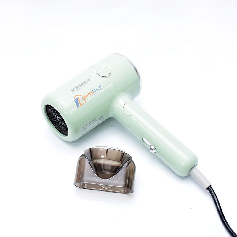 Máy Sấy Tóc Kemey Km-6838, có thể gập gọn, dễ bỏ vào valy túi xách
