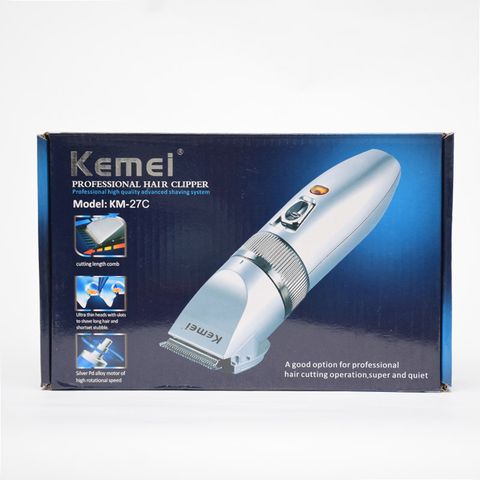 Tông Đơ Cắt Tóc Sạc Điện Kemei Km-27C