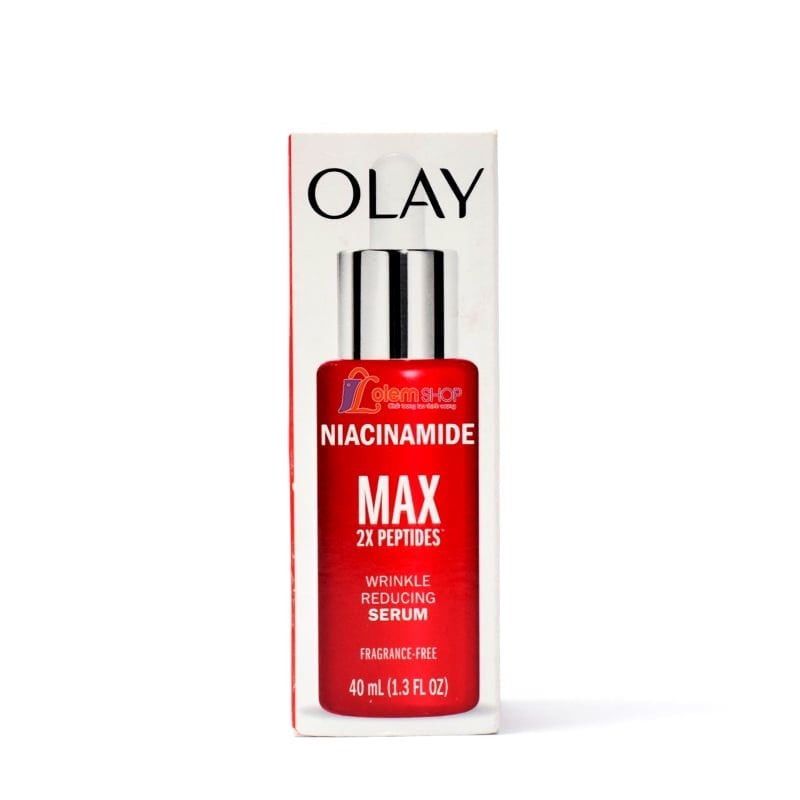 Tinh Chất Olay 40ml Niacinamide Max 2x Peptides Mờ Nếp Nhăn, Chống lão hóa