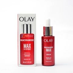 Tinh Chất Olay 40ml Niacinamide Max 2x Peptides Mờ Nếp Nhăn, Chống lão hóa