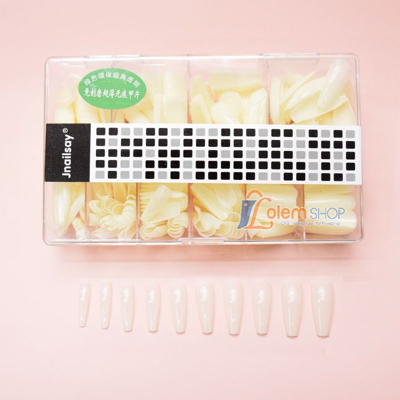 Móng Úp Jnailsay Đủ Loại, Đủ Size, Phomg Thang, Nhọn, Tròn