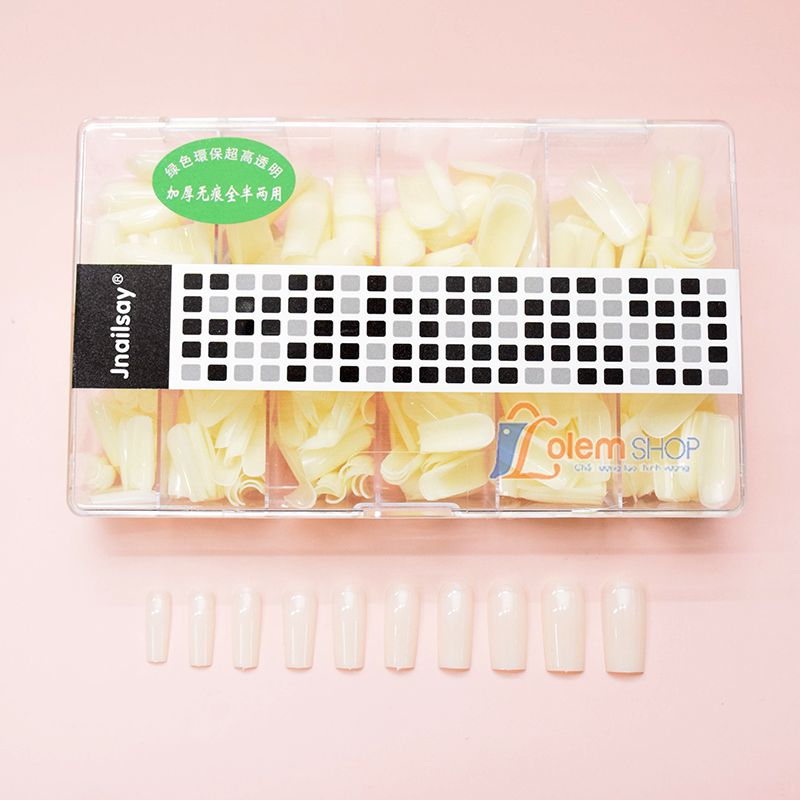 Móng Úp Jnailsay Đủ Loại, Đủ Size, Phomg Thang, Nhọn, Tròn