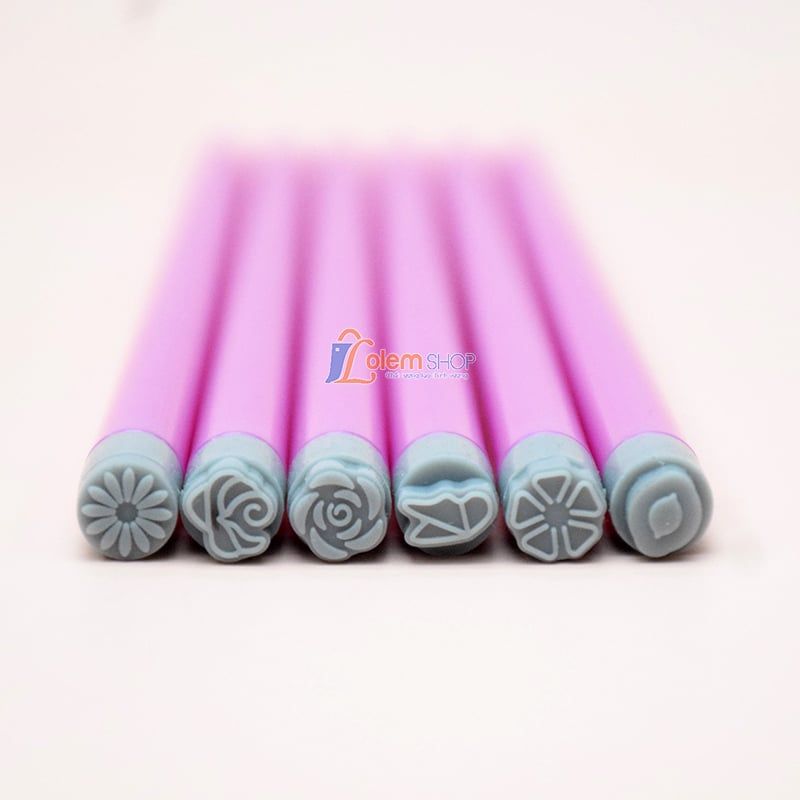 Bộ Khuôn Vẽ Hoa 6 Cây Vinimay