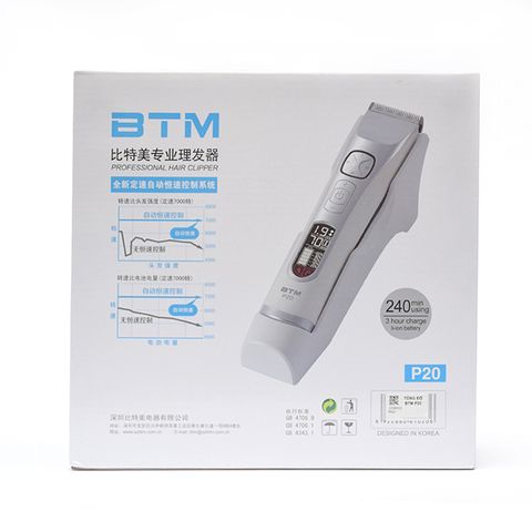 Tông Đơ Sạc Điện Chuyên Nghiệp Btm P20