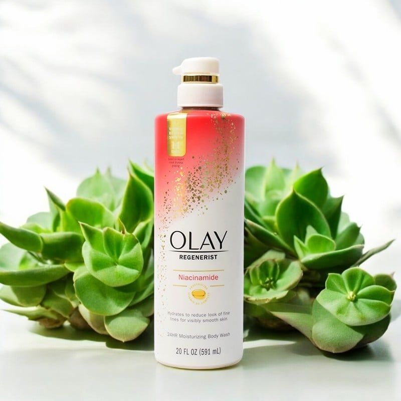 Sữa Tắm Olay Bản Mỹ 591ml Niacinamide Giảm Nếp Nhăn