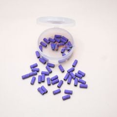 Hộp Ống Nhám Mini Tím, Dùng gắn đầu trục mài nail, Nhiều kích thước