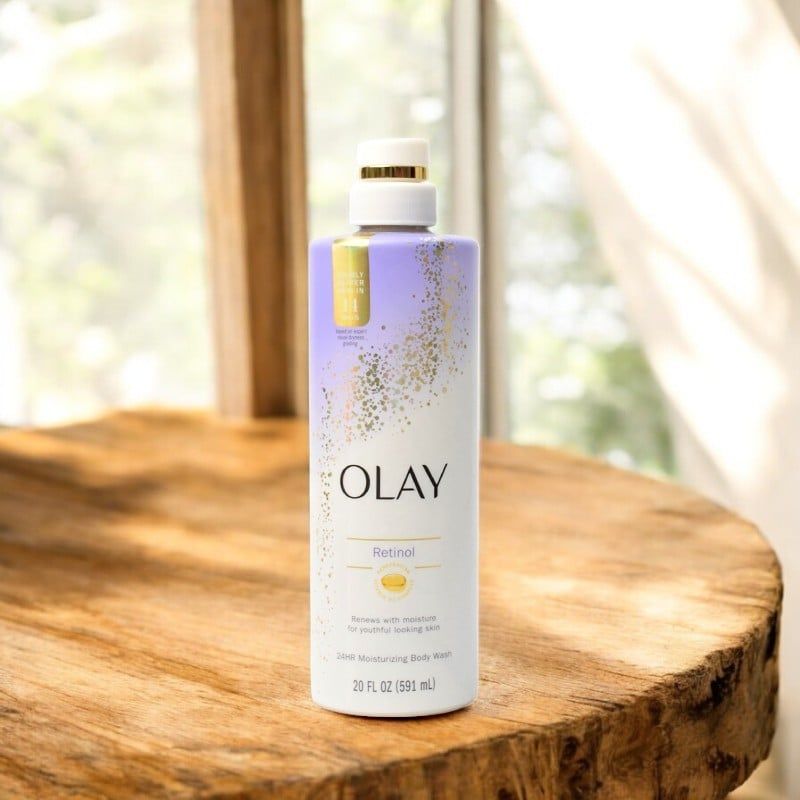 Sữa Tắm Olay Bản Mỹ 591ml Retinol Giữ Ẩm