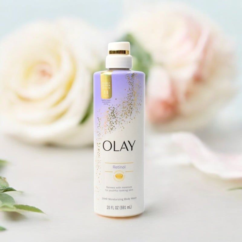 Sữa Tắm Olay Bản Mỹ 591ml Retinol Giữ Ẩm