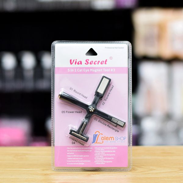 Nam Châm 4 Cánh Via Secret 5 In 1