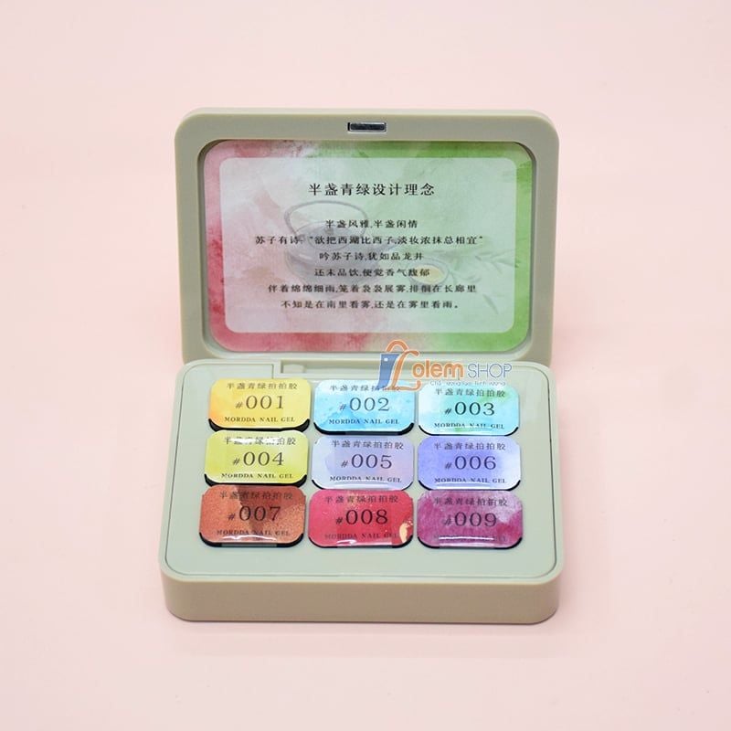 Set Gel Dặm Nail Ombre Morđa 9 Màu Set 1